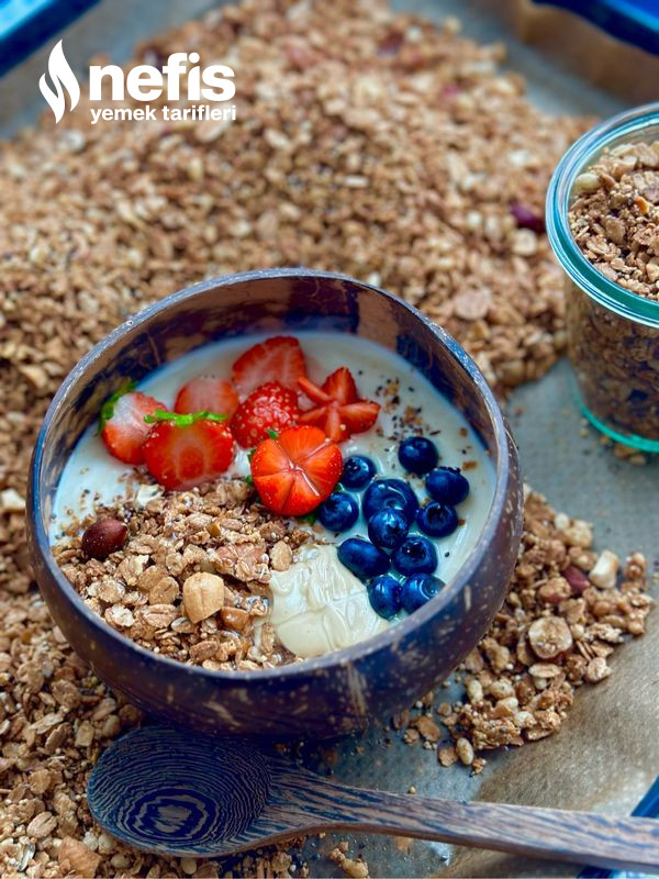 Sağlıklı Ev Yapımı Granola