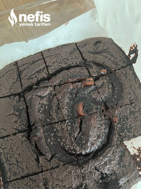 4 Malzemeli Fit Brownie