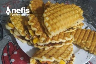 Tost Makinesinde Waffle Tarifi