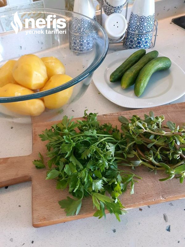 Gün Sofralarını Süsleyecek Nefis Serin Salata