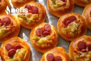 Mini Pizza Poğaça Tarifi