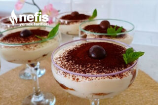 Kupta Tiramisu (Ev Yapımı Bisküvi İle) Tarifi