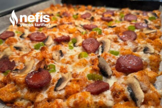 Bayat Ekmek Pizzası Tarifi