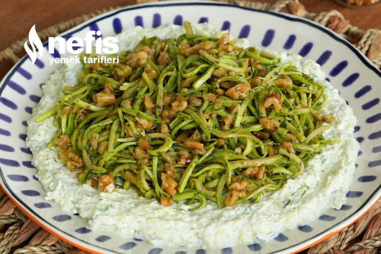 Yeşil Kabak Mezesi Tarifi