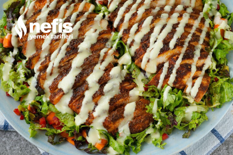 Airfryer’da Tavuklu Salata Tarifi