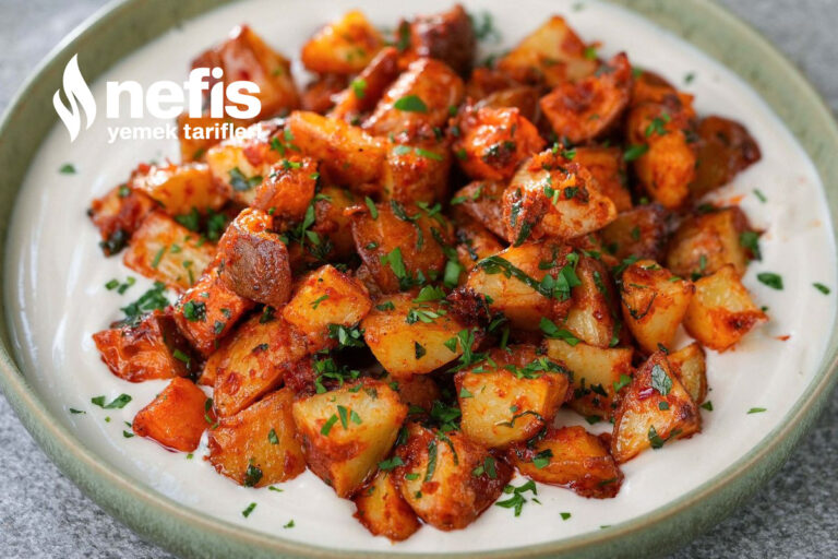 Fırında Kızarmış Patates Salatası Tarifi