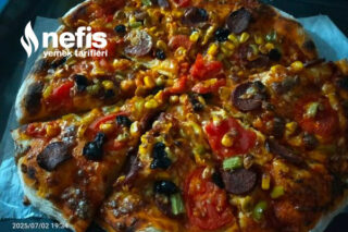 Ekşi Mayalı Pizza Tarifi