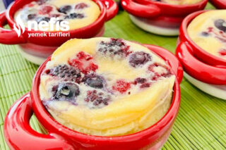 Frambuazlı Clafoutis (Klafuti) Tarifi