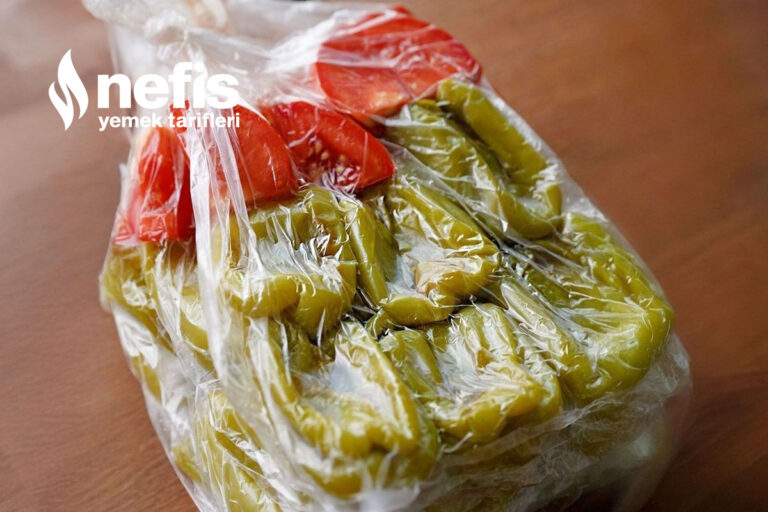 Dondurucuda Dolmalık Biber Tarifi