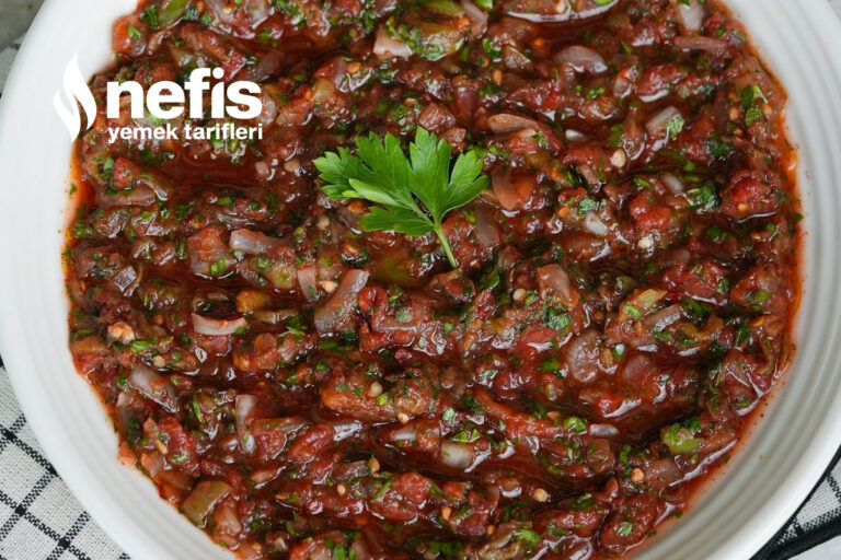 Bardak Ezmesi Salatası Tarifi