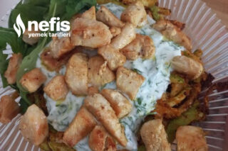 Fit Çıtır Kabak Ve Tavuk Sote Tarifi