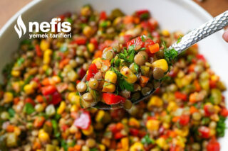 Yeşil Mercimek Salatası Tarifi