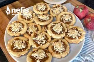 Kırıntılı Elmalı Kurabiyeler Tarifi