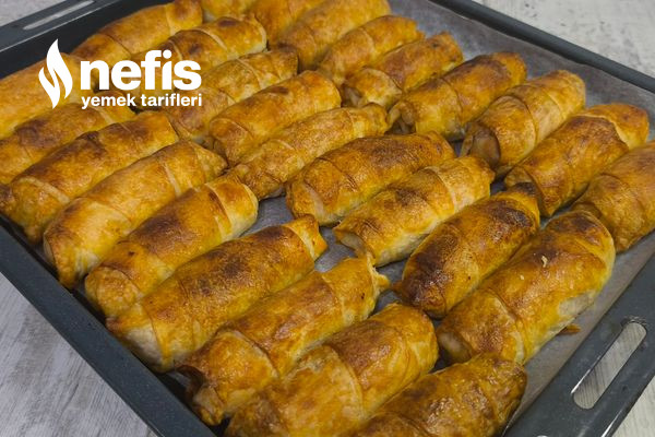 Maden Sulu İle Yapılan Patatesli Çıtır Börek Tarifi (Videolu)