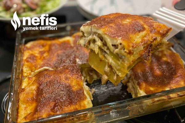 Mantarlı Lazanya Tarifi