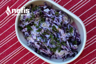 Mor Lahana Salatası Tarifi