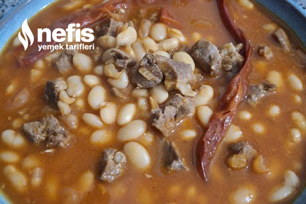 Etli Kuru Fasulye Tarifi