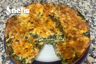 Fırında Ispanaklı Mücver (Oldukça Hafif)