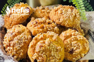 Üzümlü Anne Kurabiyesi (Dışı Kıtır İçi Kek Gibi)