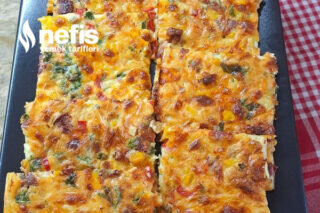 Pizza Krep (Pratik Ve Pizza Tadında)