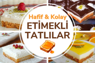 Etimekli Tatlılar: Favoriniz Olacak 24 Tarif Tarifi