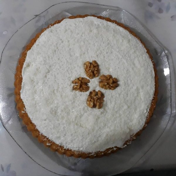 Tart Kalıbında Muhallebili Havuçlu Kek Nefis Yemek Tarifleri