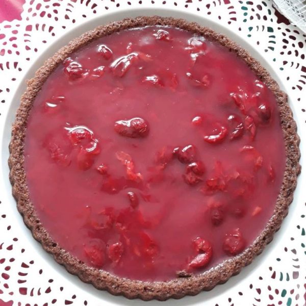 Vişne Soslu Tart Kek Nefis Yemek Tarifleri 4157967