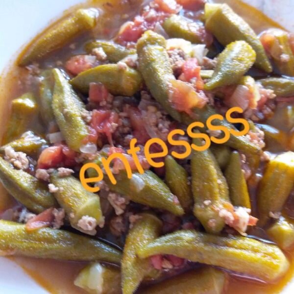 kiymali taze bamya nefis yemek tarifleri