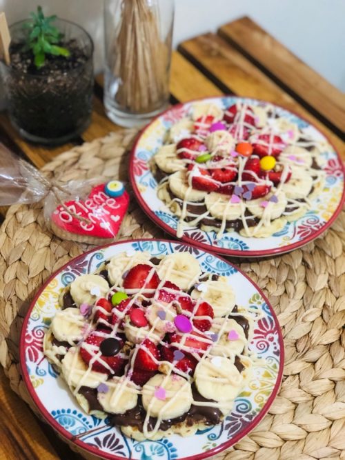 İki Kişilik Waffle ( Parti ) Nefis Yemek Tarifleri