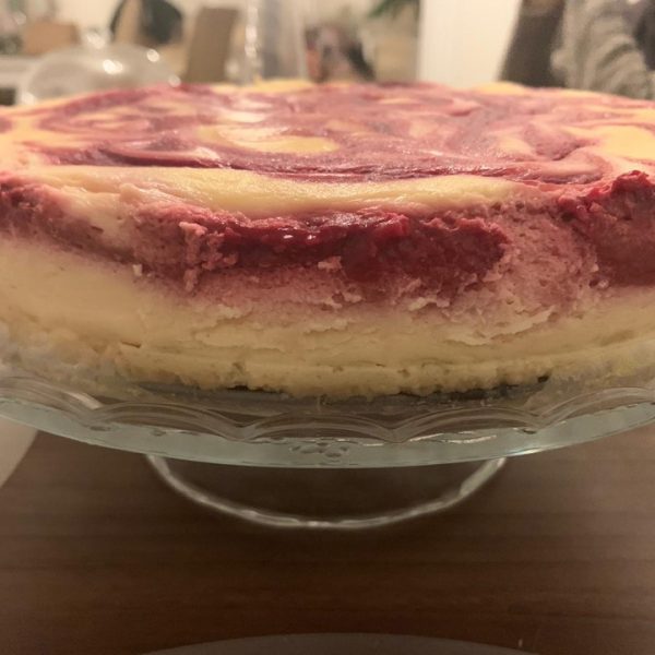 Frambuazli Ve Beyaz Cikolatali Cheesecake Nefis Yemek Tarifleri