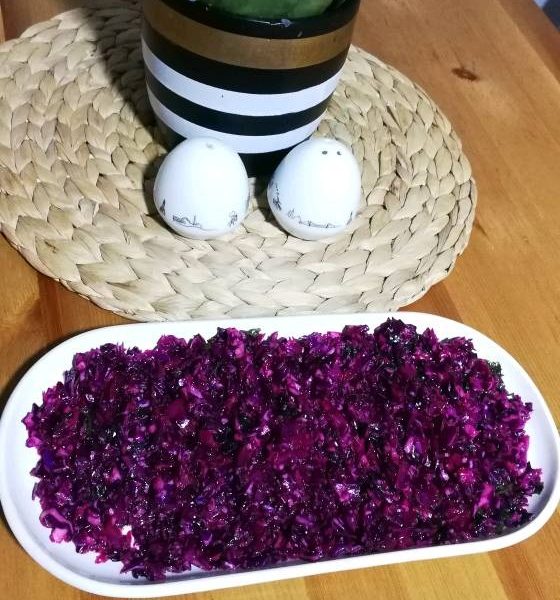 Turşu Tadında Mor Lahana Salatası (10 Dakikada) - Nefis Yemek Tarifleri