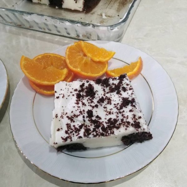 Muhallebi Dolgulu Nefis Kek Nefis Yemek Tarifleri