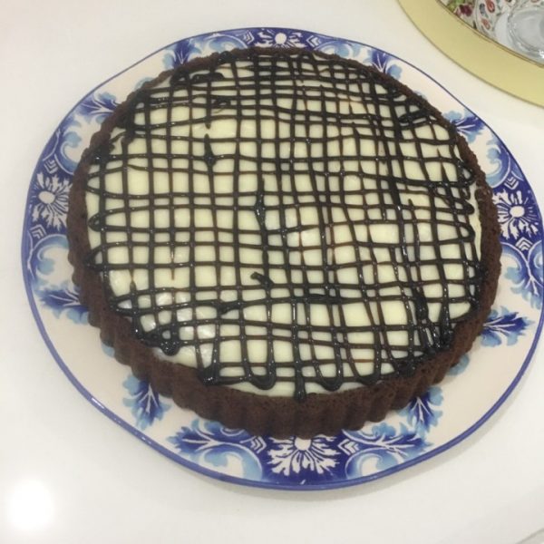 Tart Kalıbında Muhallebili Kek Nefis Yemek Tarifleri 4384662