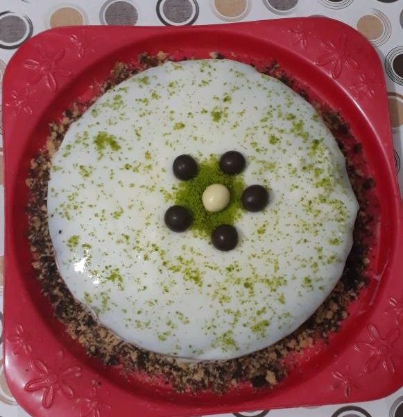 Hazır Pandispanya Kekinden Pasta Nefis Yemek Tarifleri