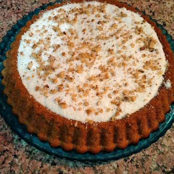 Tart Kalıbında Muhallebili Havuçlu Kek Nefis Yemek Tarifleri