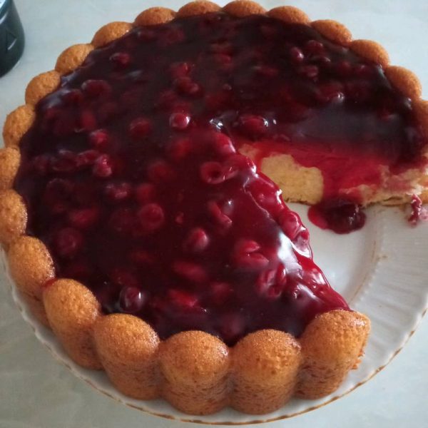 Vişne Soslu Tart Kek Nefis Yemek Tarifleri 4157967