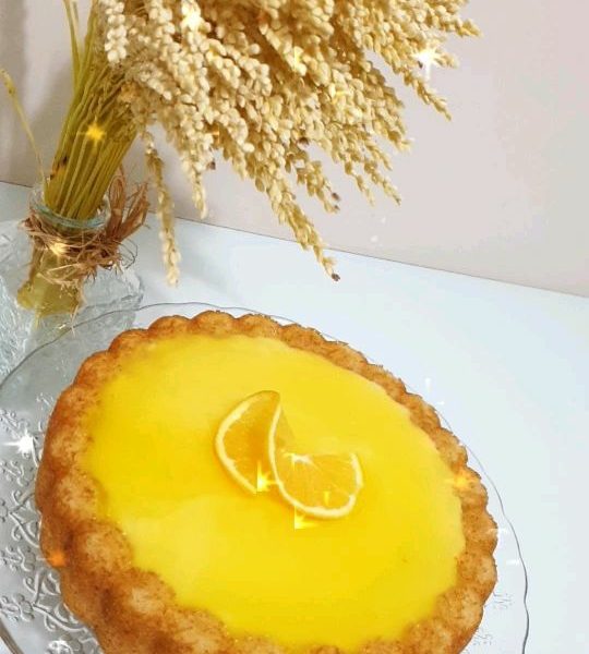 Tart Kalıbında Muhallebili Portakallı Kek Nefis Yemek Tarifleri